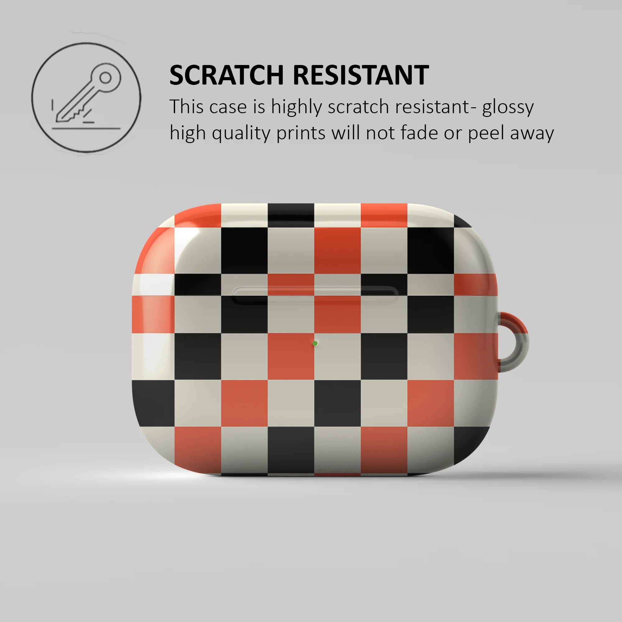 MULTI COLOUR CHECKERS - AIRPOD CASE