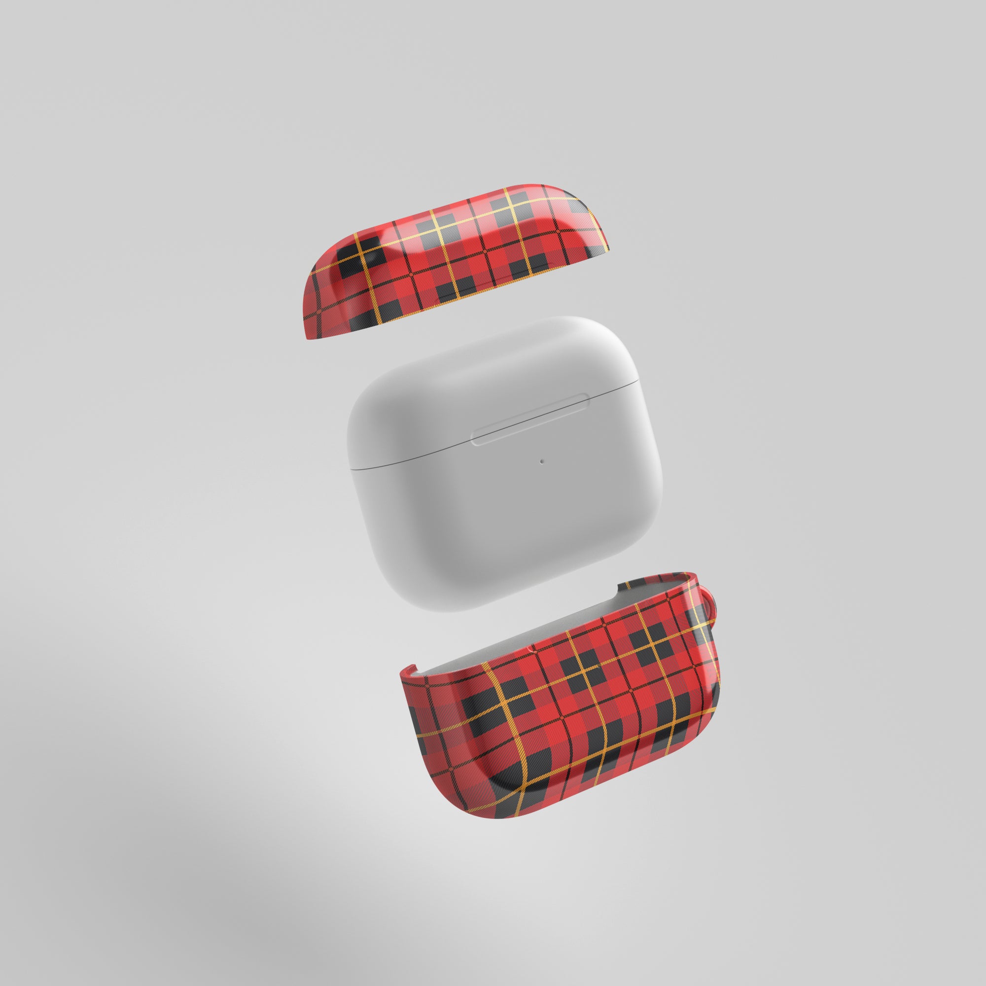 RED TARTAN - AIRPOD CASE