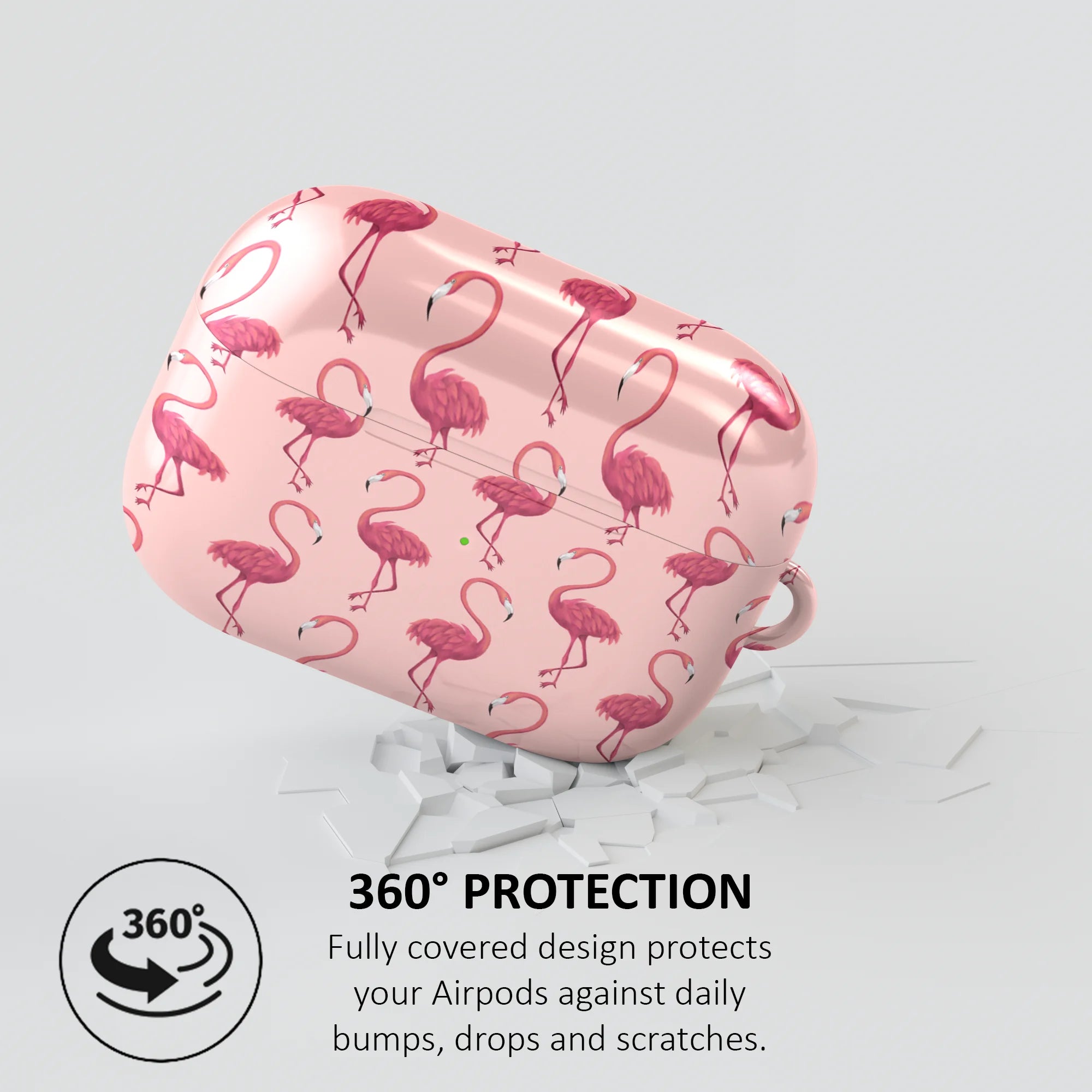 PINK FLAMINGO - AIRPOD CASE